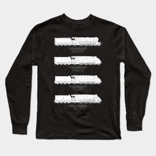 Steam Locomotion Speed Record Breakers Long Sleeve T-Shirt